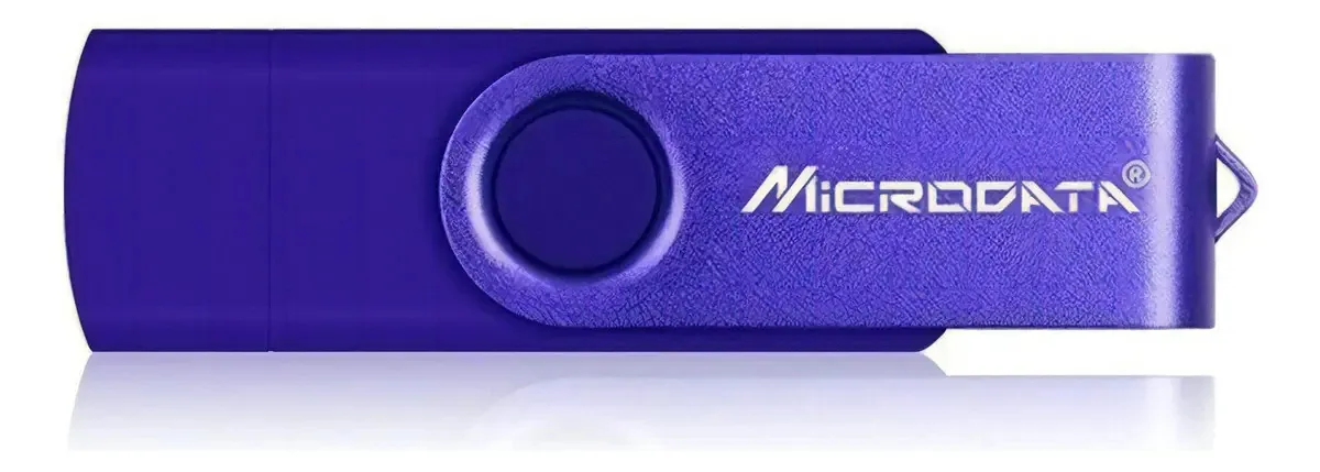 Pen Drive 32gb Duo Usb/Micro - PC/Celular Cor Azul