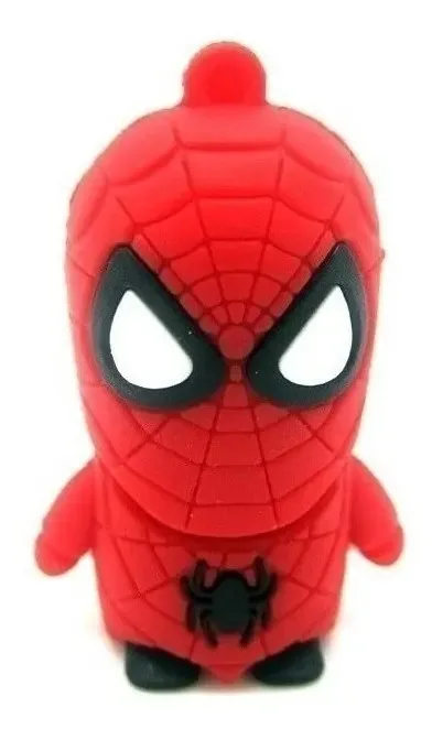 Pen drive de 32Gb Red Super Heroes Shaped Spiderman (je-005)