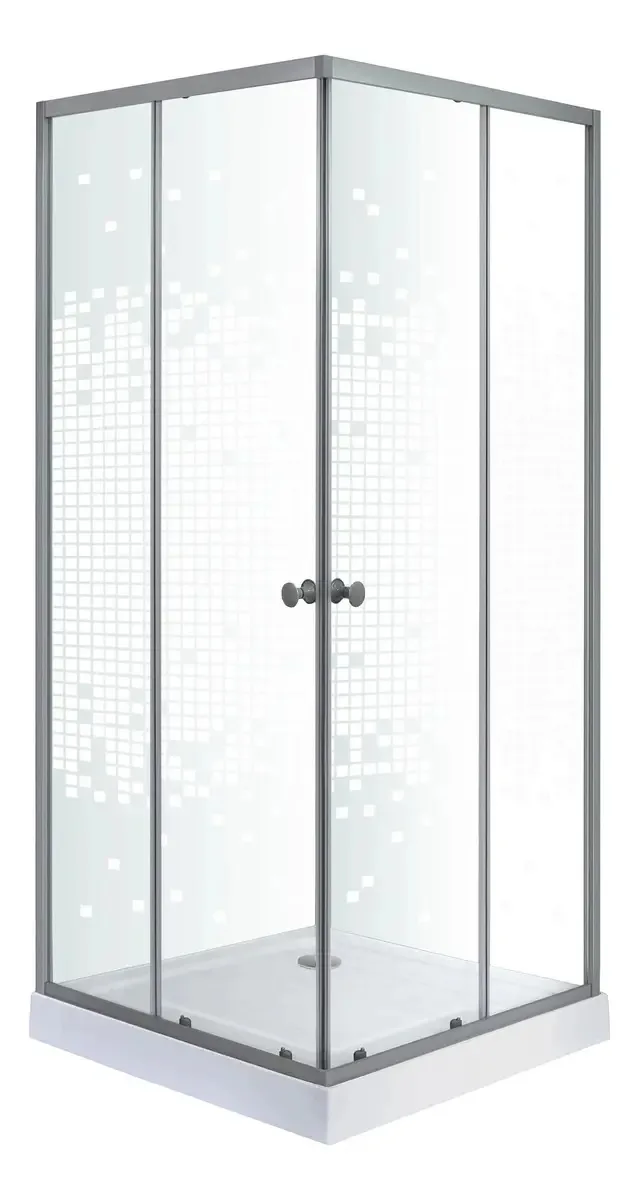 Porta de chuveiro Taumm 80 X 80 X 195 Cms