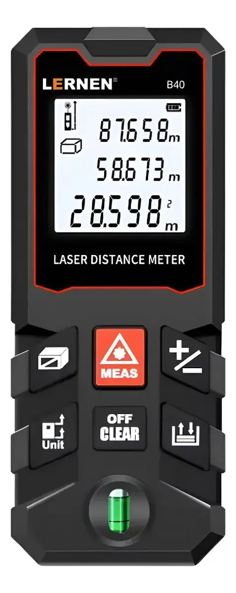 Medidor de distância a laser digital de 40m