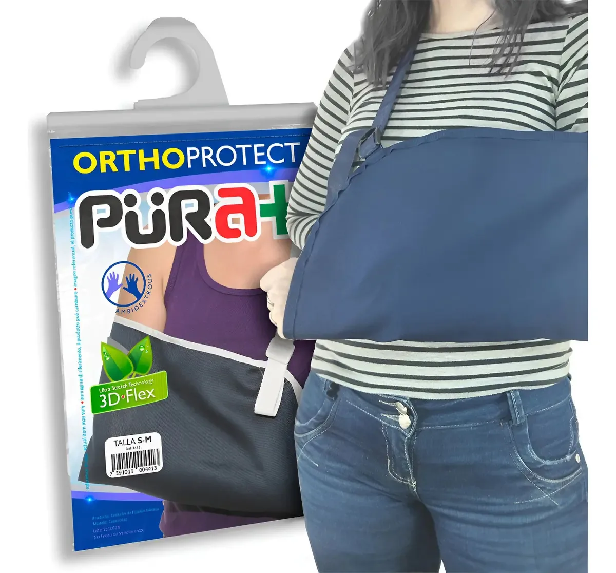 Estilingue de braço para adulto solteiro tamanho L-xl