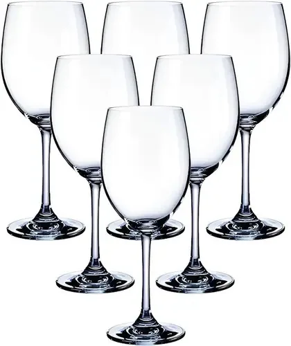 Conjunto de 6 copos 6 taças de vinho Crystal Aperol Copo de vinho tinto Copos de vinho Copo de coquetel Copo de vidro para vinho 310 ml pasteleriacl