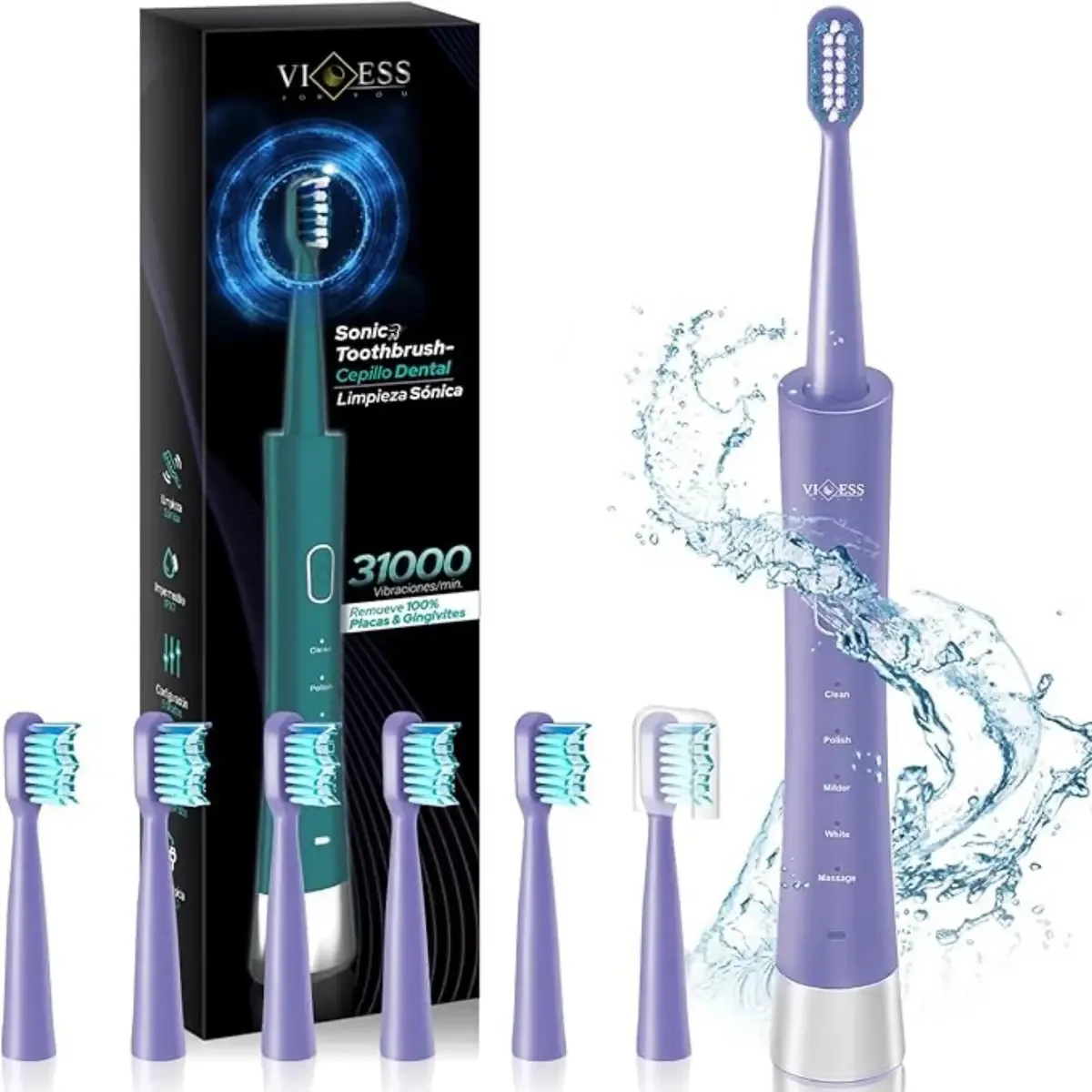 Escovas de dentes Sonixed Violet