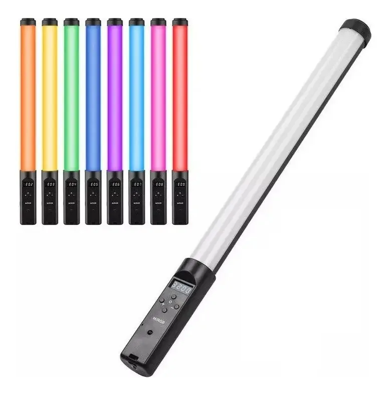Bastao De Led Foam 40cm Ref.f002 Silver