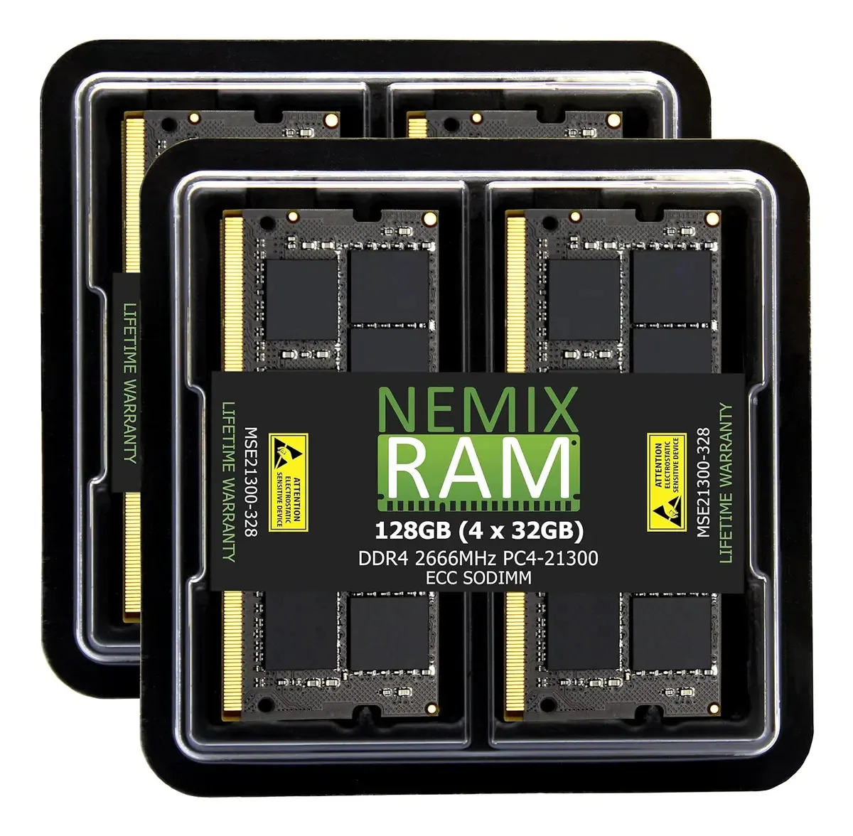 Atualização do Nemix Ddrpceccc Sodimm 2rx8 de 128 Gb e 32 GB