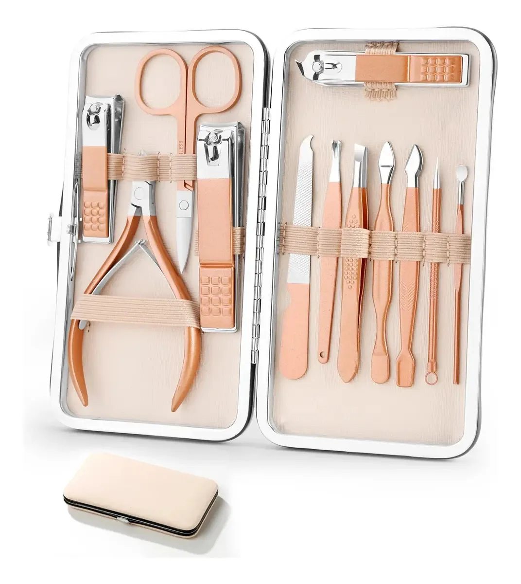 Kit de manicure e pedicure Aceoce Unknown de 12 peças