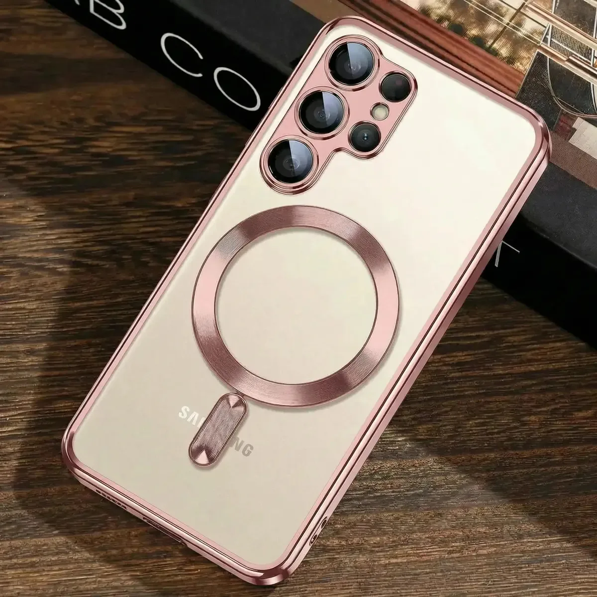 Capa para Samsung S25 Plus - rosa