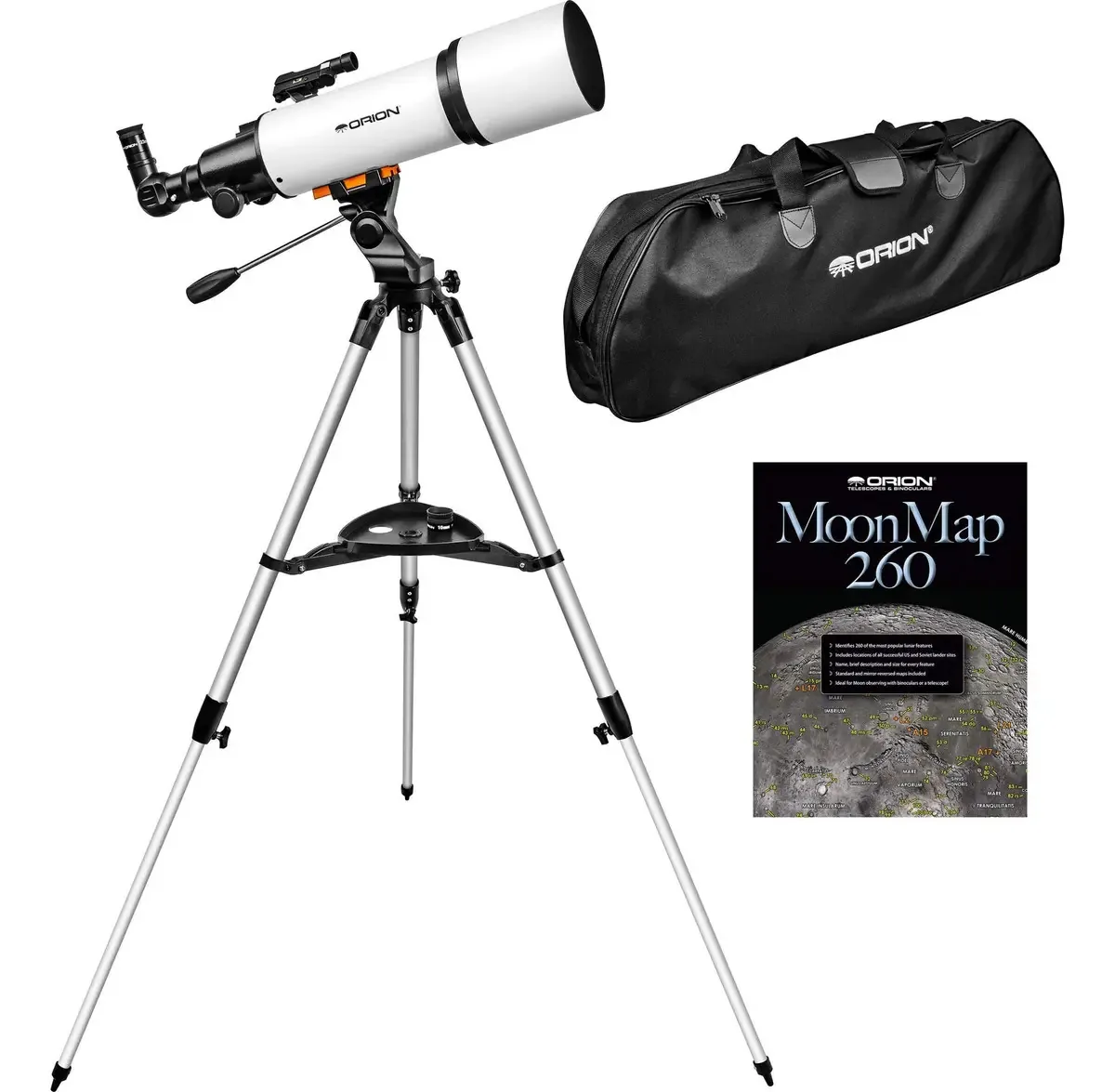 Orion Starblast - Telescópio de viagem com refrator Altazimuth