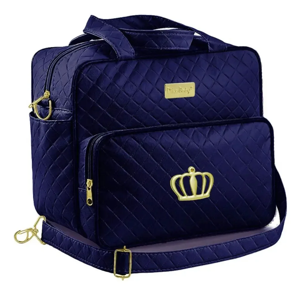 Bolsa Grande Para Bebê Saída Maternidade Rosa