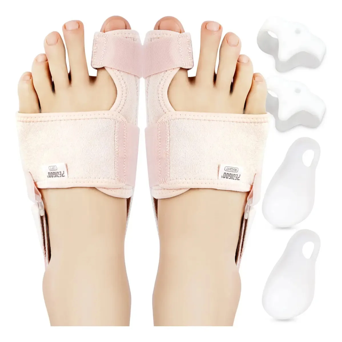 Corretivo Pedigoo Bunion para mulheres e homens, versão. Cor nude