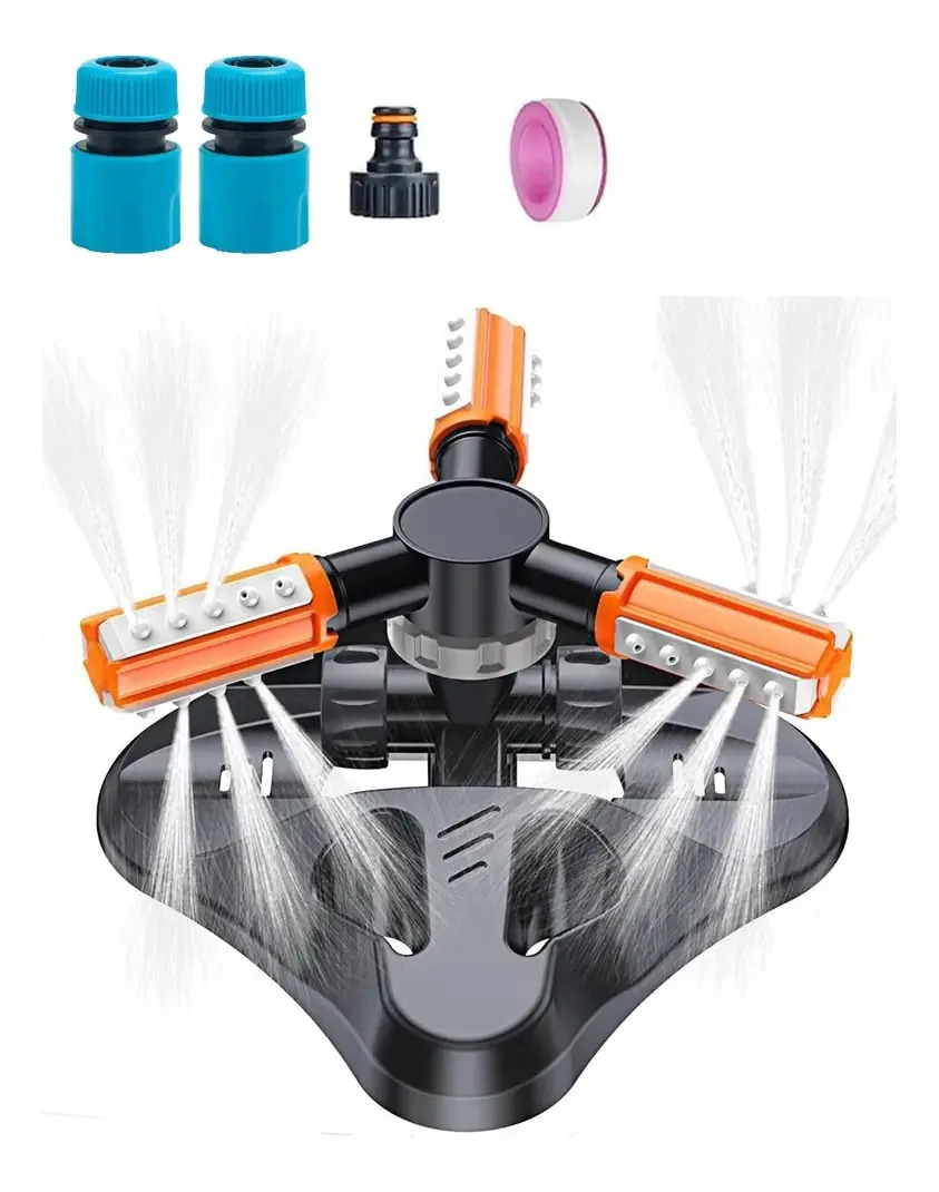 Aspersores de irrigação de jardim giratórios automáticos inteligentes 360
