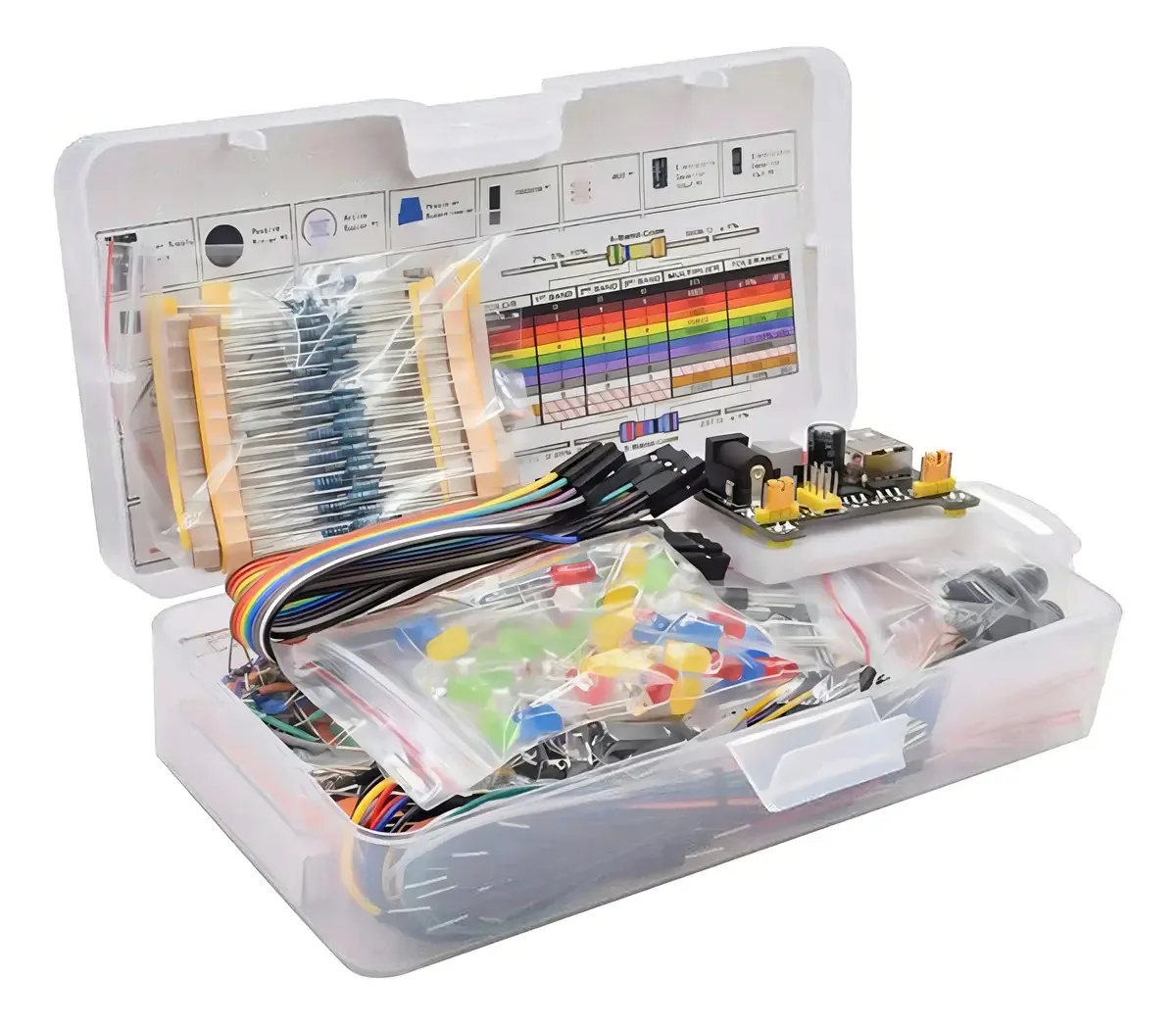 Componente eletrônico Protoboard Autrucker 830 de 830