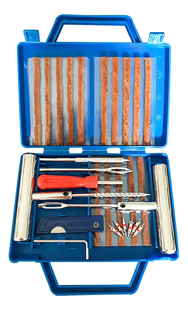 Kit de pneus para reparo de pneus para automóveis e motocicletas