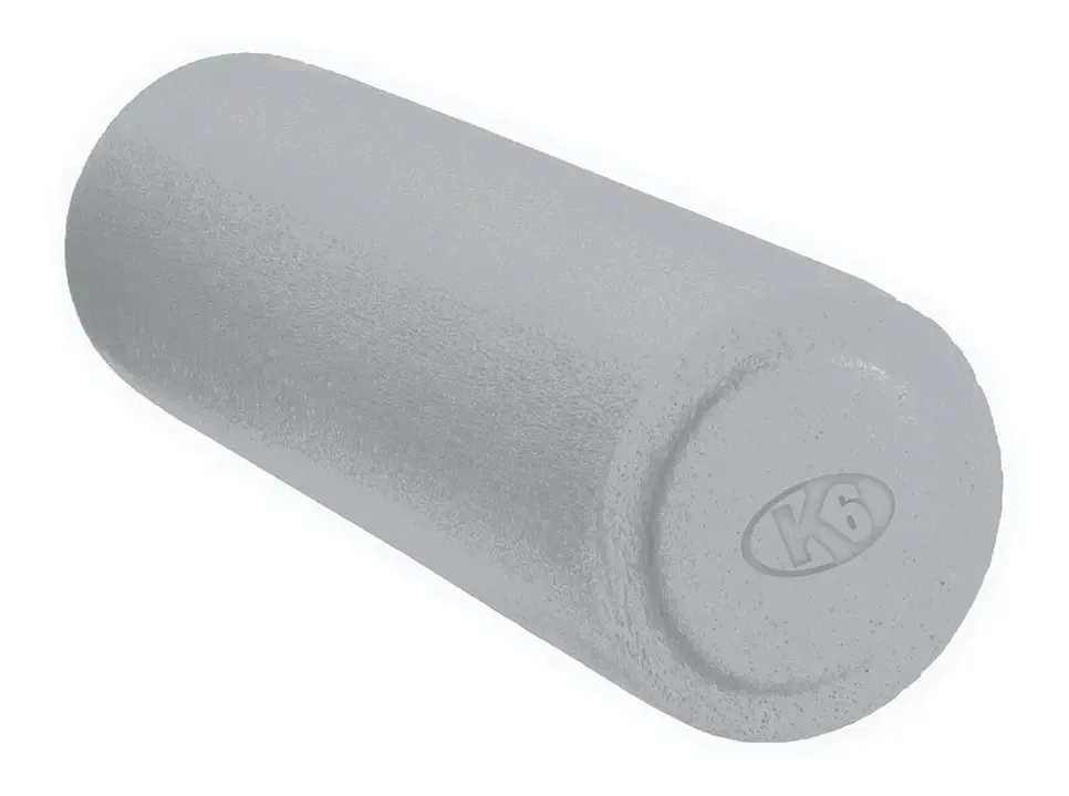 Rolo de espuma feito de espuma K6 FOAM ROLLER cinza