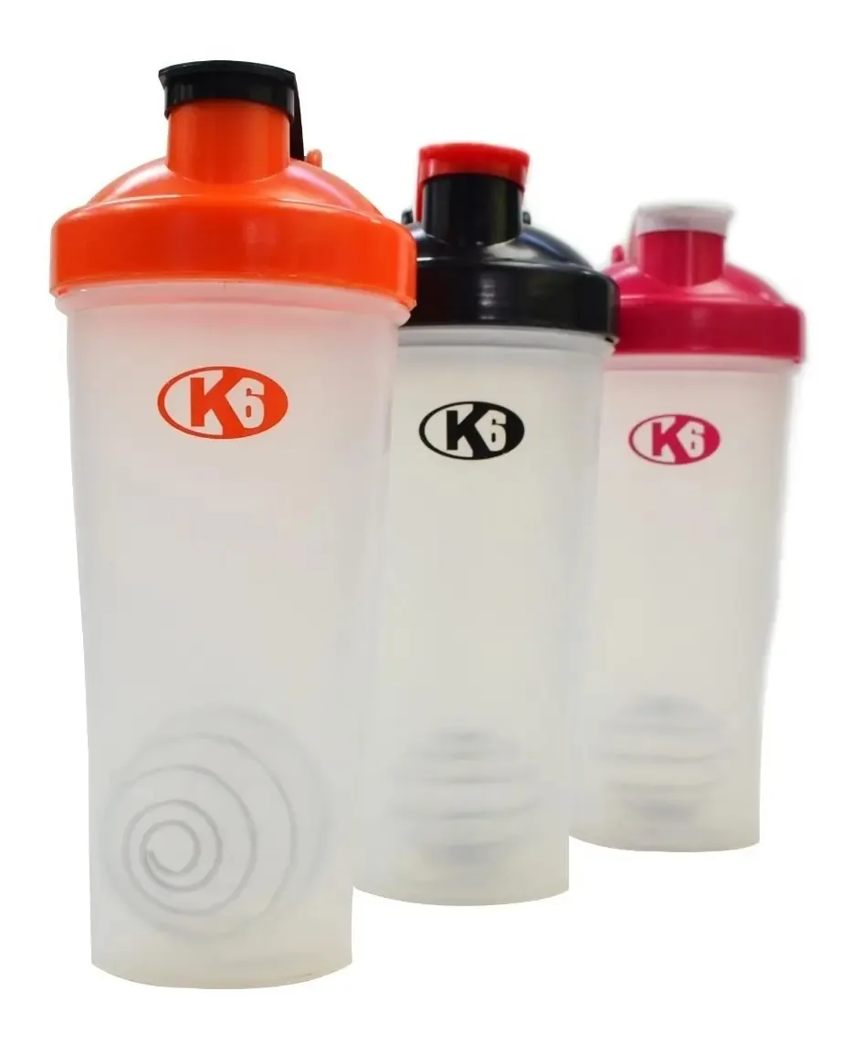 Shaker De Proteína Térmico Copo Misturador 600ml Batidos Cor Fúcsia