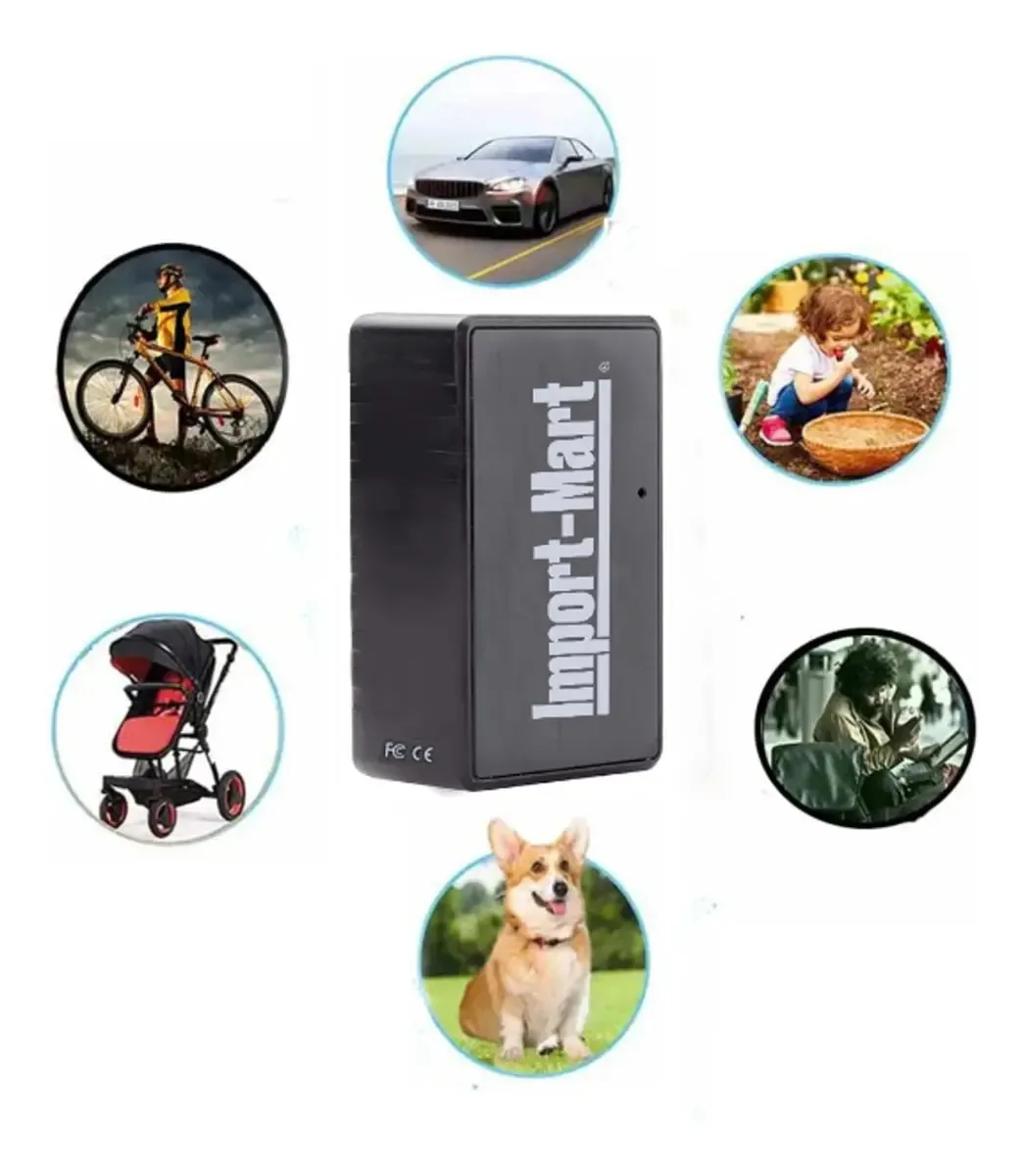 Localizador de carros sem fio Gps Mini Tracker para crianças, animais de estimação, veículos e adultos Import-mart