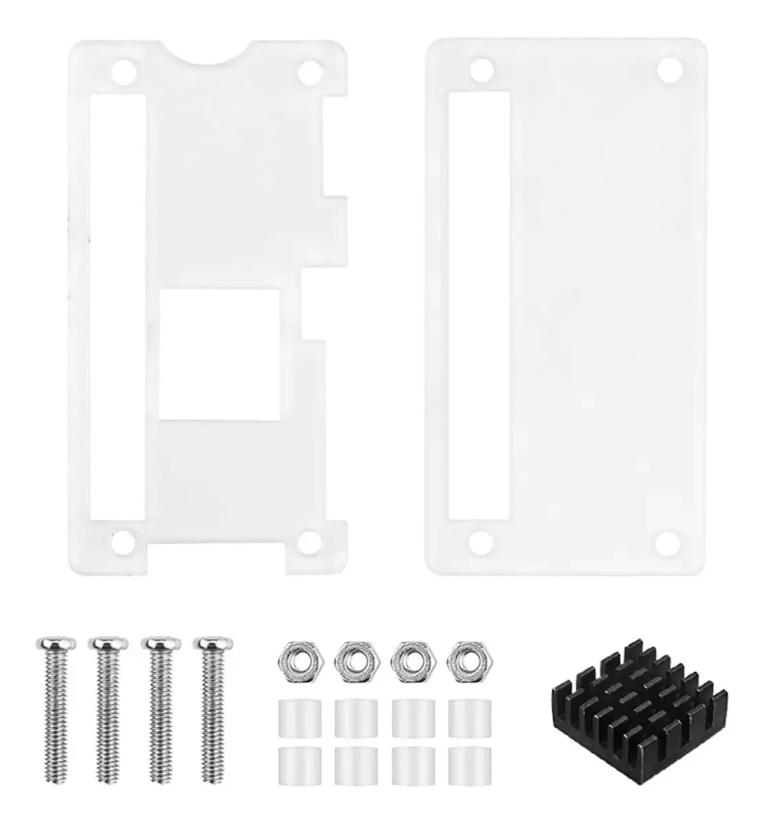 Protetor Caps Christol Capa Para Plátano Pi M2 - Placas Base Exteriores Com Dissipador De Calor Coberturas De Placas Base (placa Não Incluída)