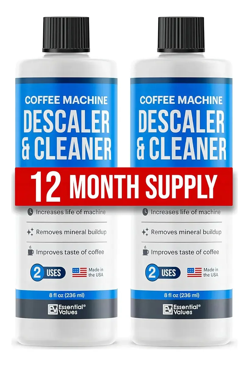 Limpador universal Essential Values para cafeteiras, 2 unidades