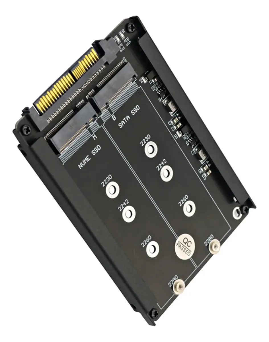 Adaptador Linlijia Ssd M.2 para U.2 Adaptador M.2 Nvme Key B/m Ngff Ssd para Pci-e Sff-8639 Adaptador Pcie M2 Conversor para Adaptador Ssd de Computador