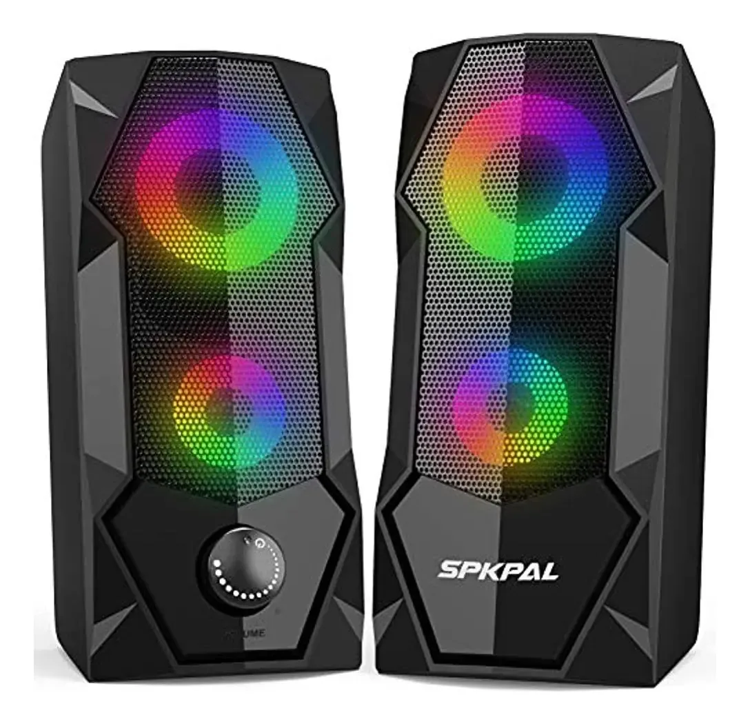 Alto-falantes de computador Spkpal Alto-falante para jogos Rgb Pc