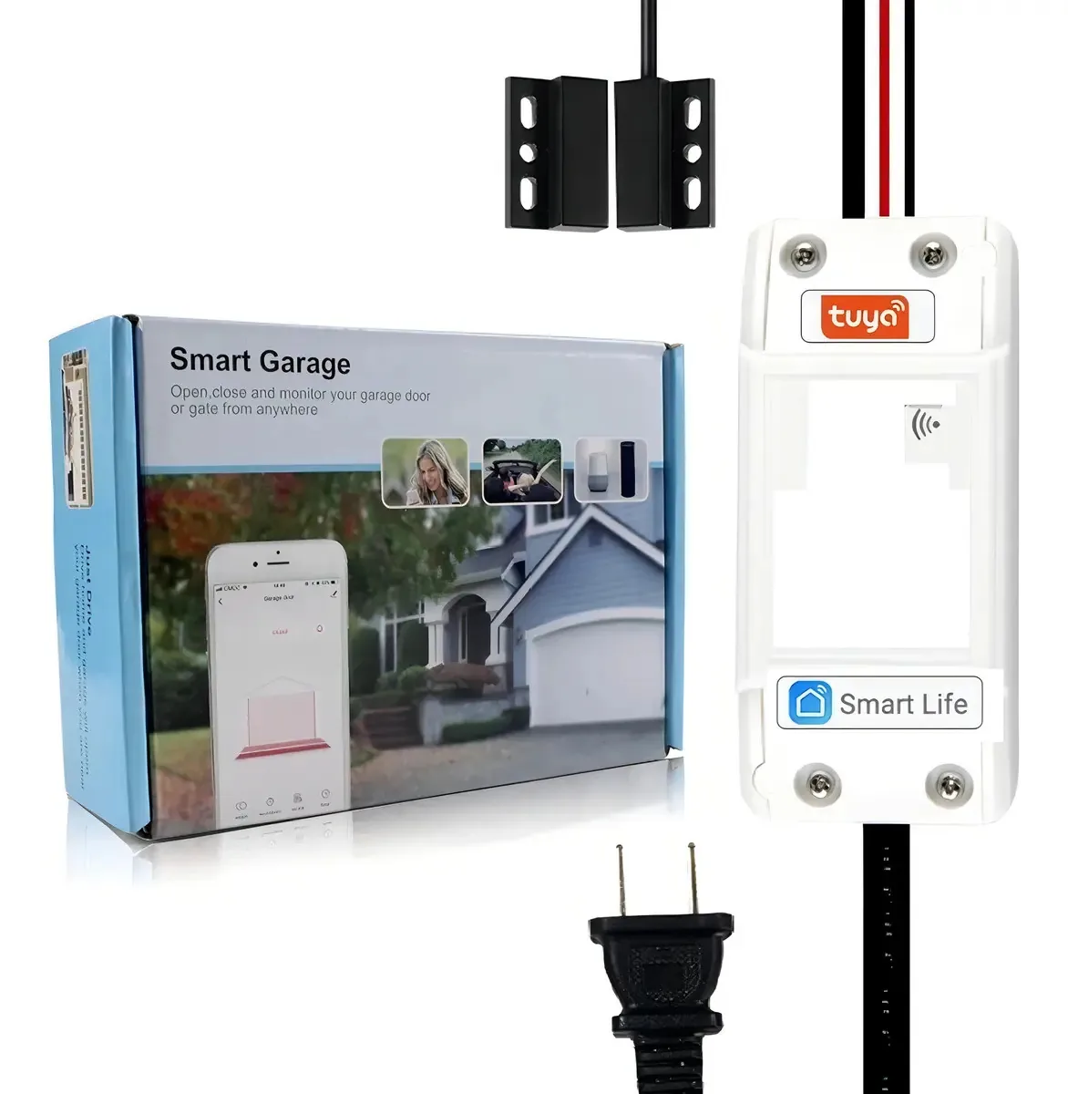 Automação Wifi Portão Eletrônico Com Sensor De Aberto Moe´s