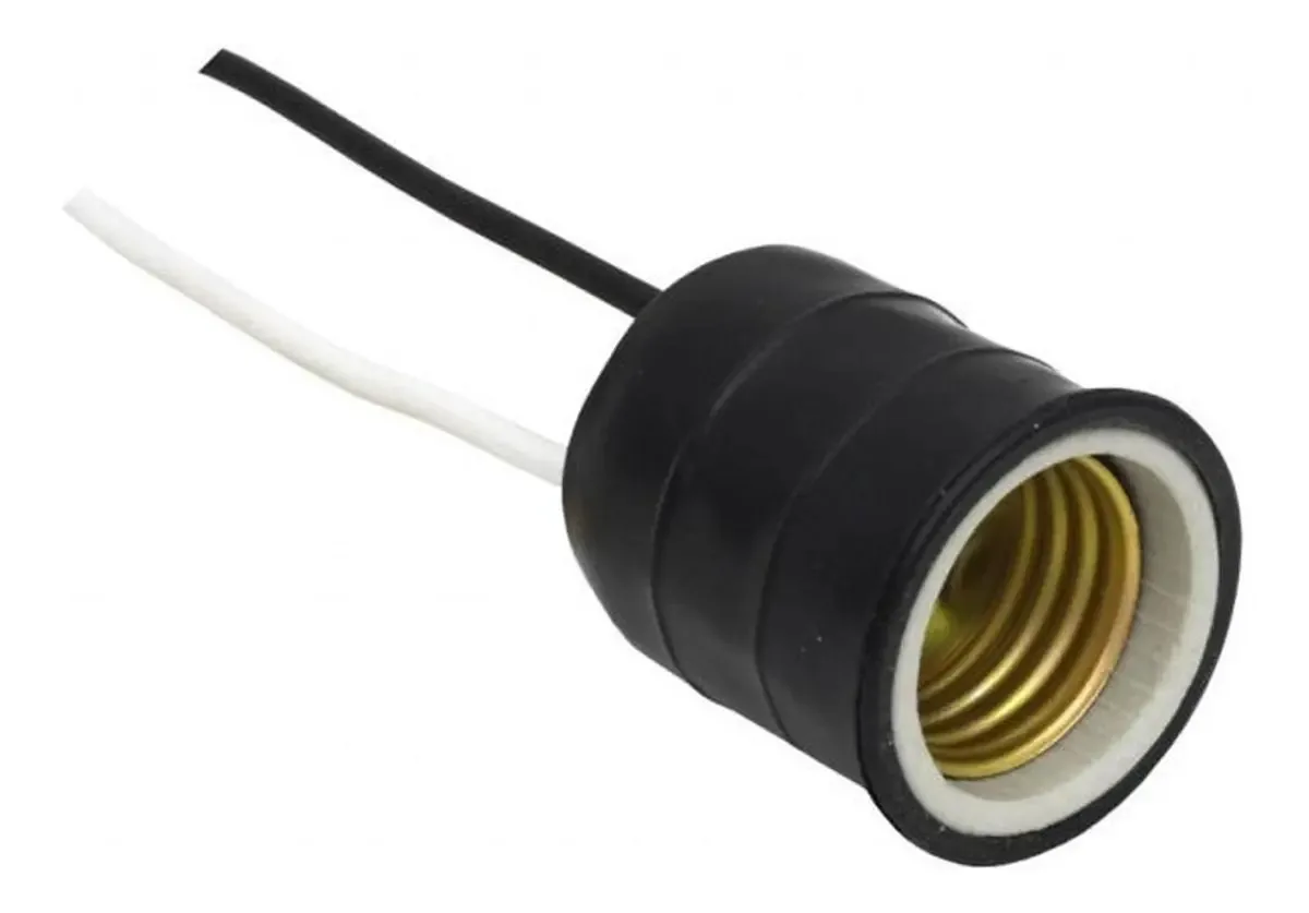 Pacote de 5 soquetes Interperie Lightweight 127v-660w Yeilite Black