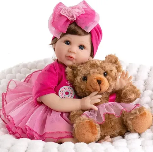 Boneca Reborn Vaquinha