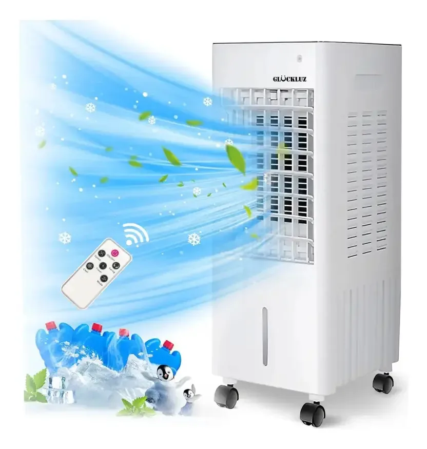 Climatizador Glückluz Aire Acondicionado Portátil cor branco