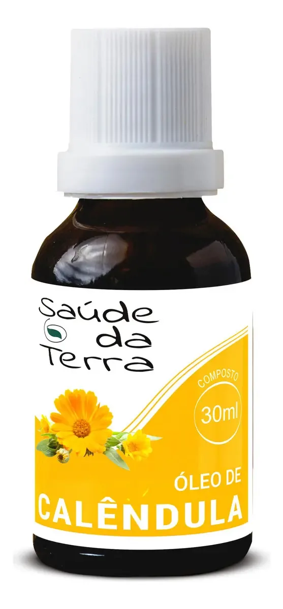 Óleo De Calêndula 30ml Saúde Da Terra