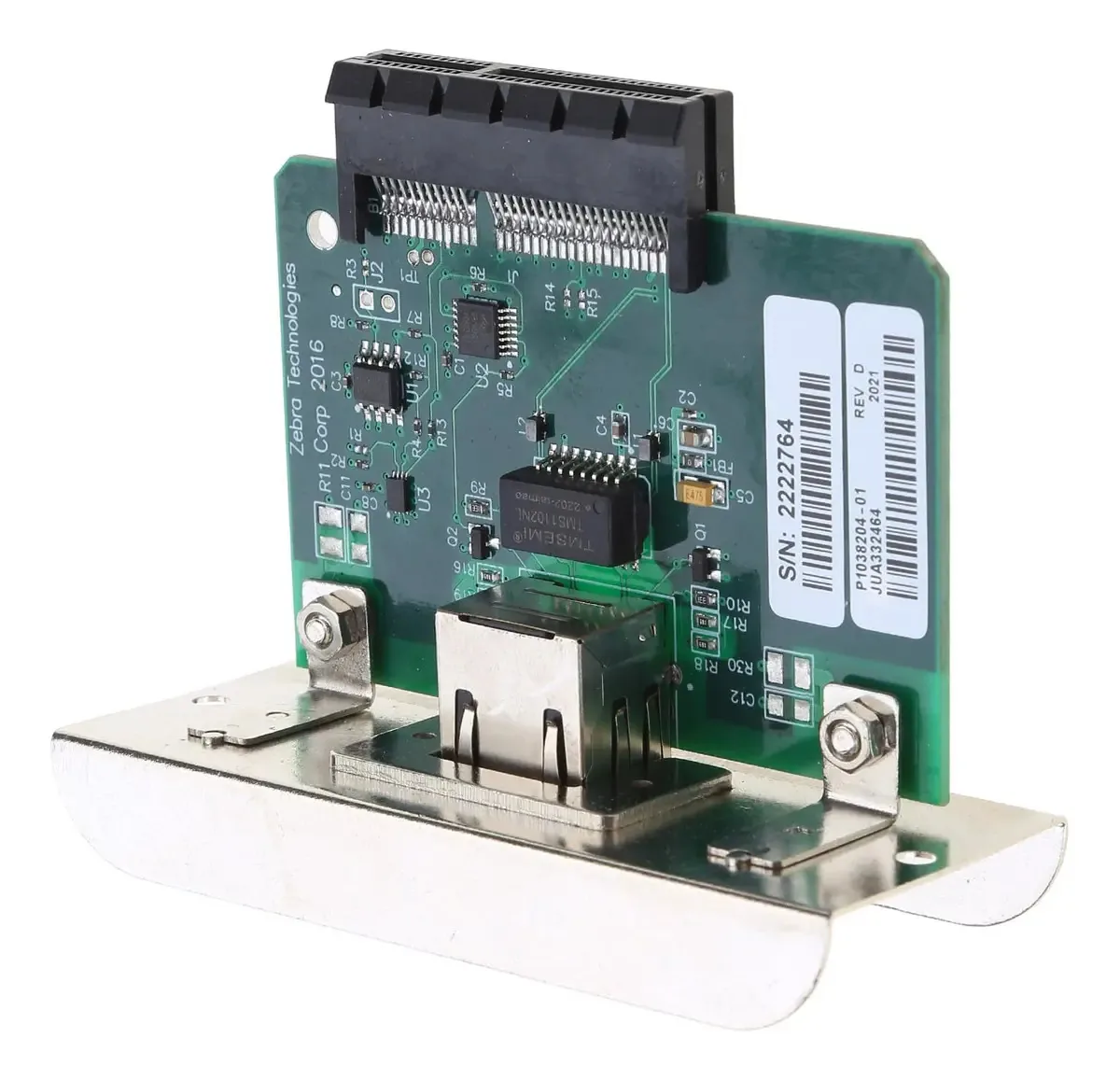 Xroland Placa de Rede Ethernet Interna Placa de Servidor de Impressão Para Zt210 Zt220 Zt230 Zt610 Adaptador de Servidor de Impressão Acessórios
