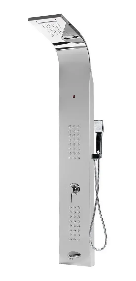 Coluna de chuveiro com luz LED escocesa Jets Paris Tawak