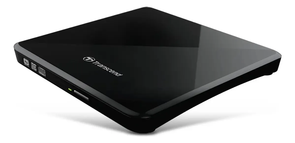 Transcend DVD Portátil TS8XDVD-K, 8k, Fina.