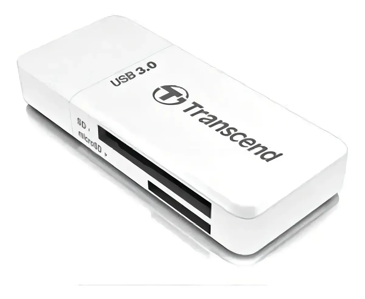 Leitor de Cartão USB 3.0 Transcend para SDHC MicroSDHC e UHS-I