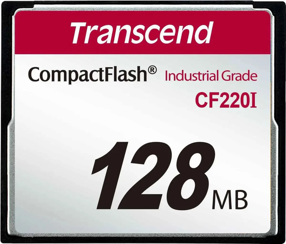 Cartão de Memória Industrial Transcend 128MB CompactFlash TS128MCF220I