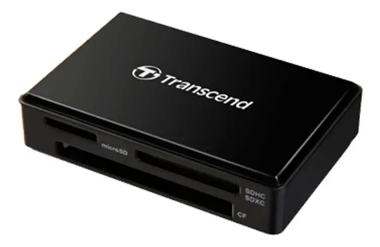 Leitor de Cartão Transcend USB 3.1 SD MicroSD MULTI CARD TS-RDF8K2