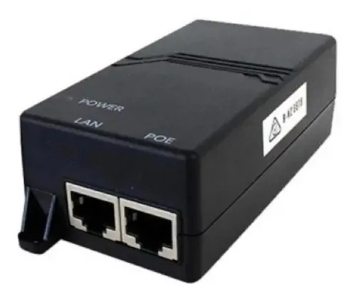 Injetor Grandstream PoE GS-PoE 48v 2x Adaptador RJ-4/VC