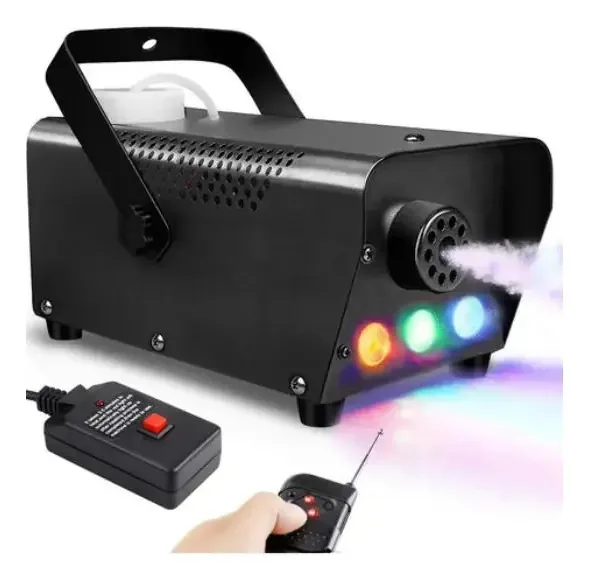Máquina de fumaça LED colorida Calamar Shop Led-500 500w