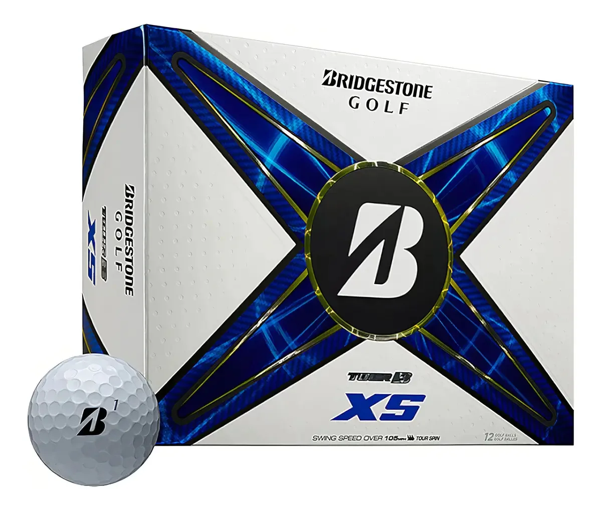 Dezenas de bolas Bridgestone Tour B Xs