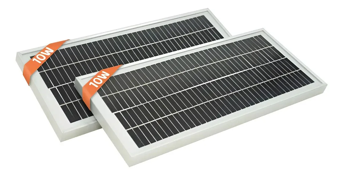 Painéis solares monocristalinos de 20w 36v para sistemas de automação