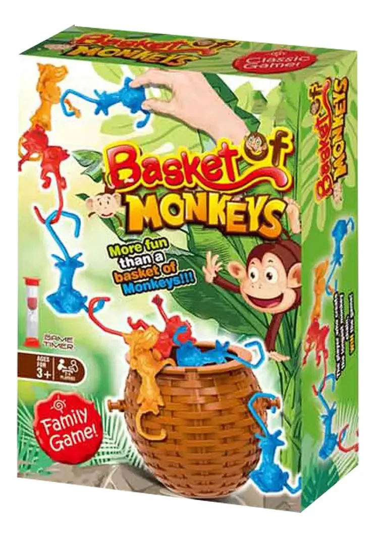 Jogo de tabuleiro Basket Monkeys