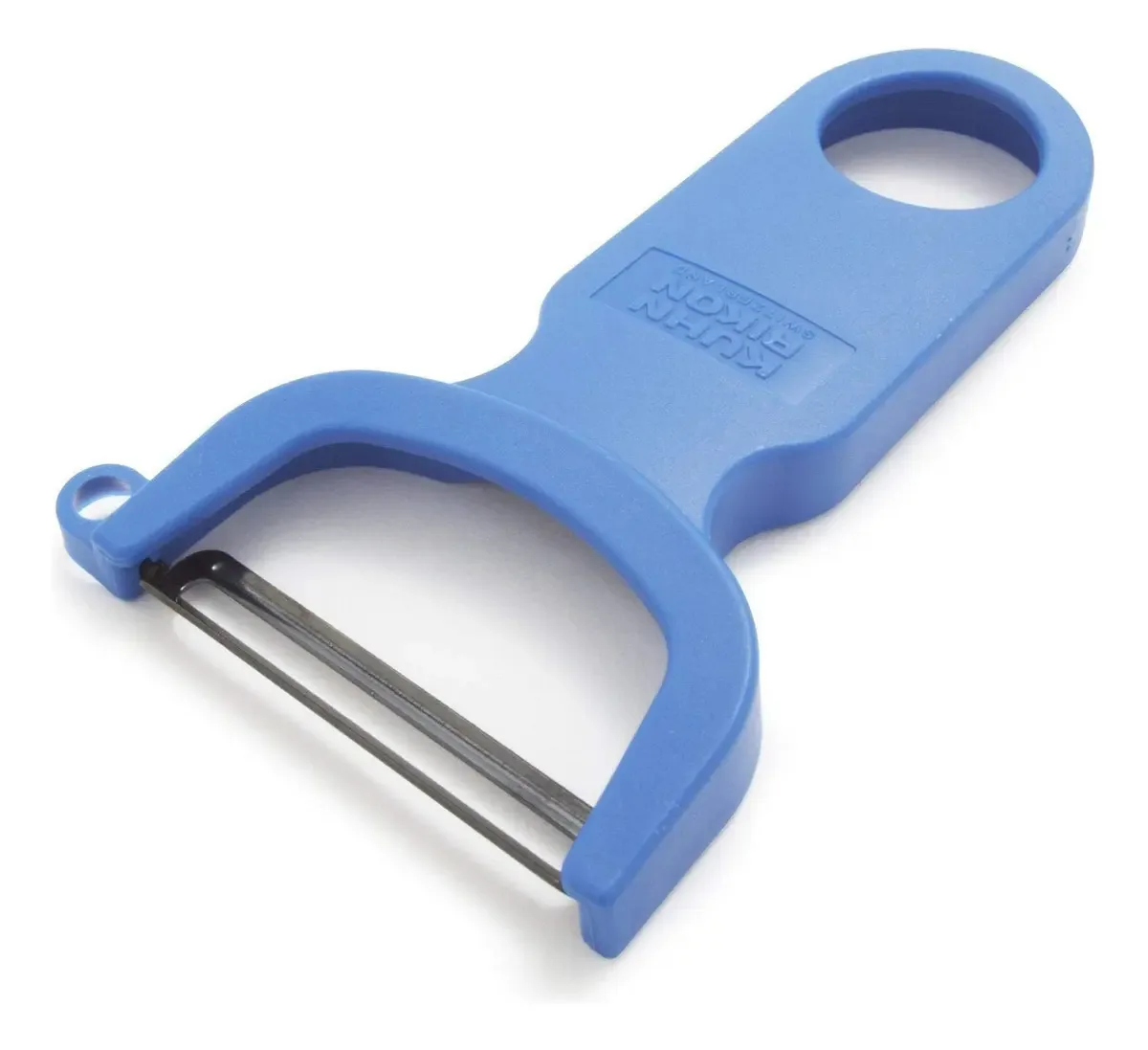 Descascador suíço Kuhn Rikon, 4 polegadas, azul