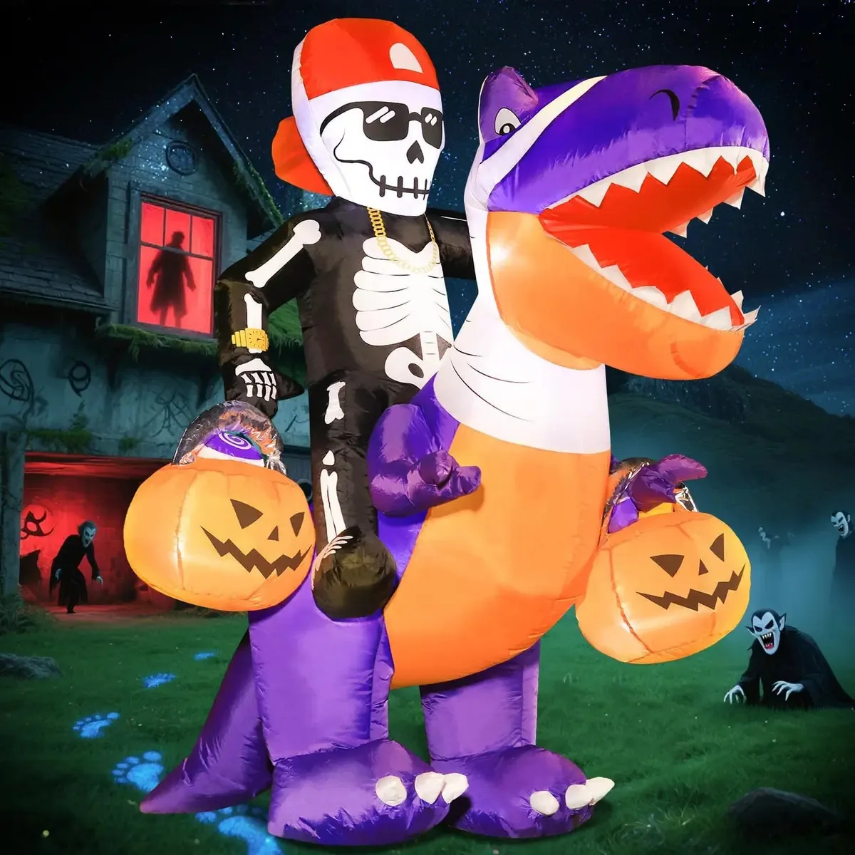 Decorações infláveis de Halloween da Domkom, 6 pés