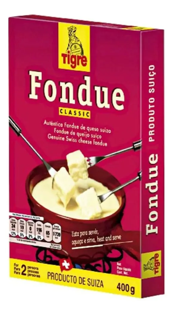 Fondue Suiço De Queijo Tigre 400g