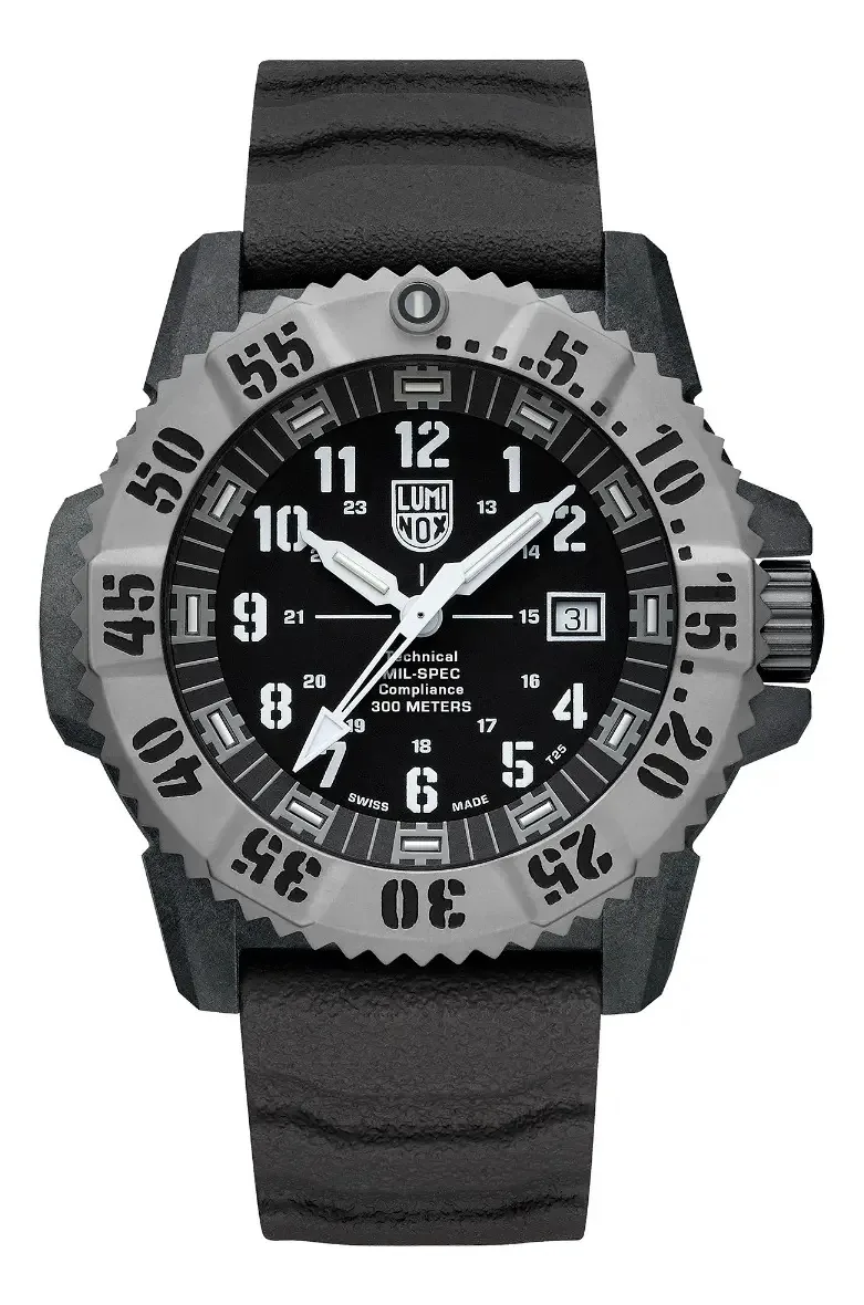 Conjunto de relógios e pulseiras masculinos Luminox preto XL.3351.1.set