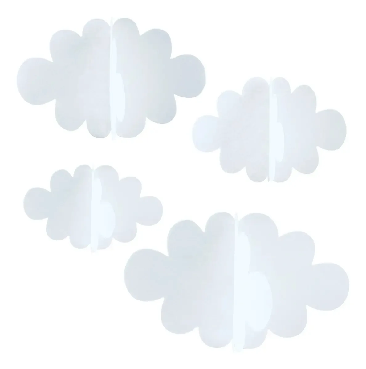 FLÂMULA/GUIRLANDA BRANCA CELEBRATETIME Cloud Charms