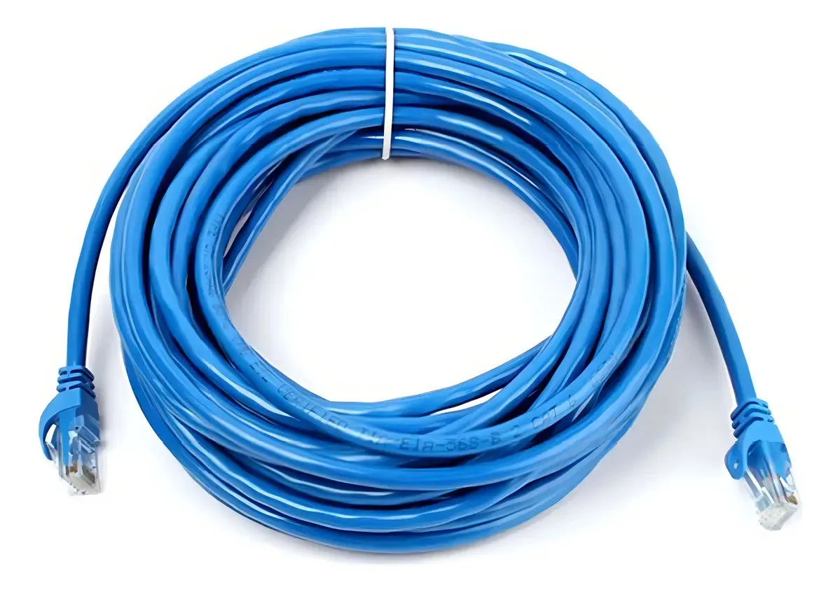 Cabo de rede Cat6/Unitec Cat6e-5m - cor azul