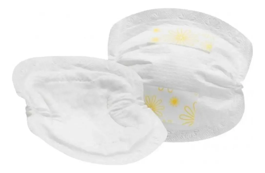 Protetores Absorventes De Seio Descartáveis (60 Uni) Medela