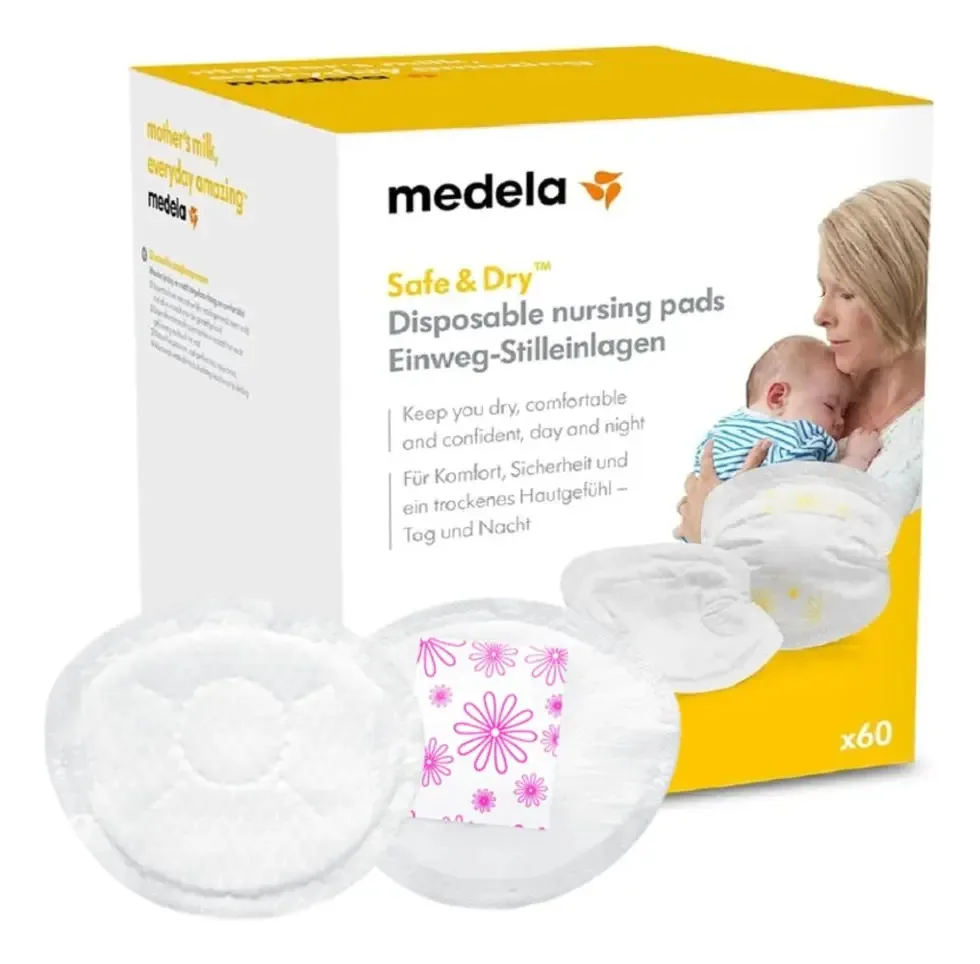 Protetores para Seios Descartáveis Com 60 Unidades - Medela