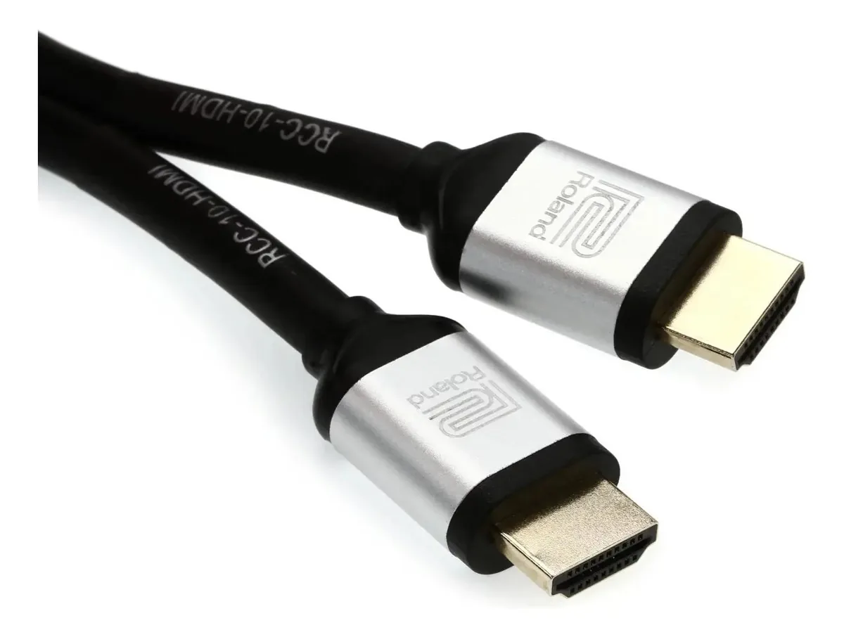Cabo HDMI 2.0 Série 3 Mts Preto Roland RCC-10-HDMI
