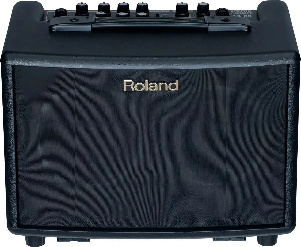 Amplificador Roland Ac-33 Acoustic Chorus Para Violão E Voz Cor Preto